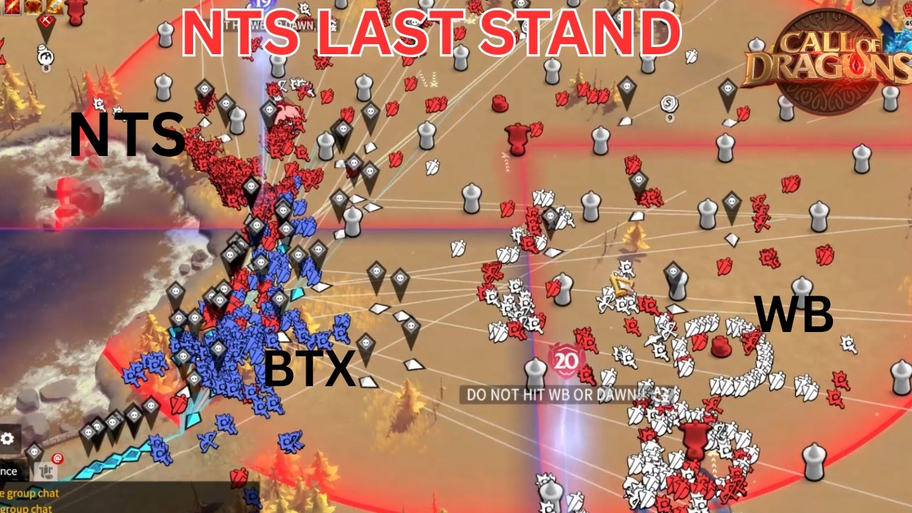 NTS LAST STAND| BTX & WB PUSH|BTX vs WAO