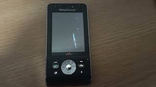 Sony Ericsson W910i Battery Low