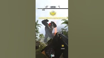 GODZILLA vs KONG Warzone CALDERA #shorts