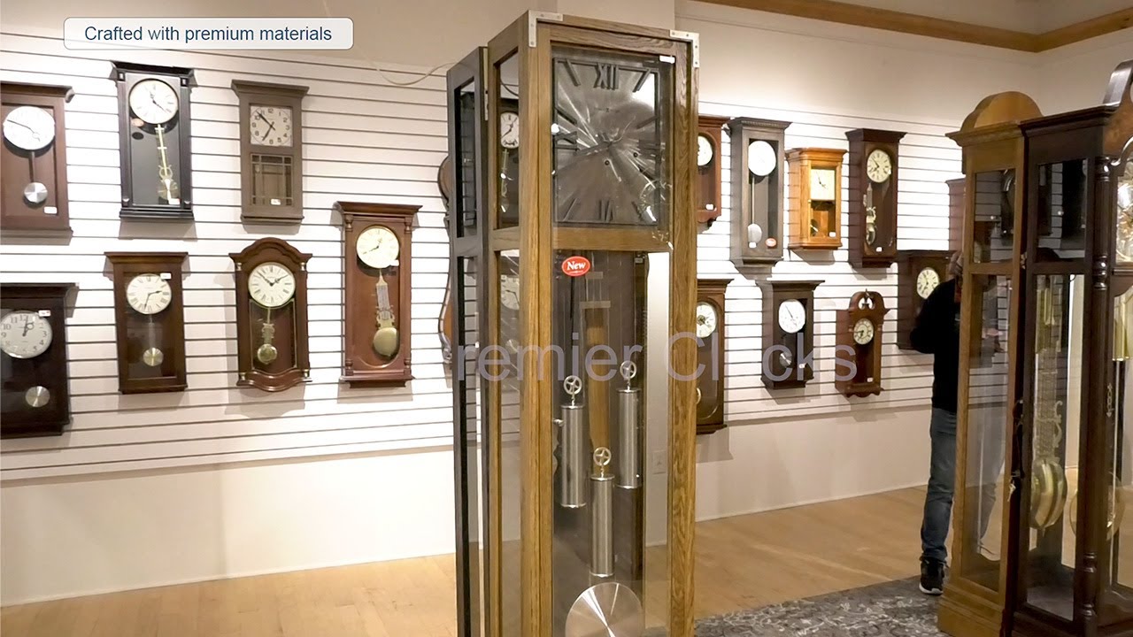 Howard Miller Decker Modern Grandfather Clock 611326 at Premier Clocks ...