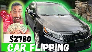 Easy $2780 Flipping Cars Kia Optima Full Process