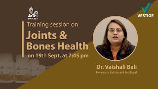 Joints & Bones Health | Training | Vestige Products | by Dr. Vaishali Bali screenshot 4