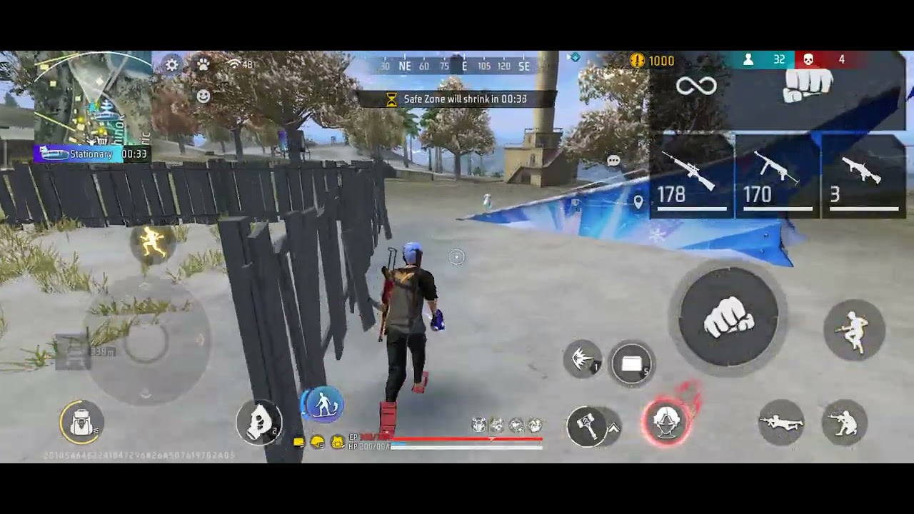 PLAYING A BR RANKED MATCH IN #freefire - YouTube