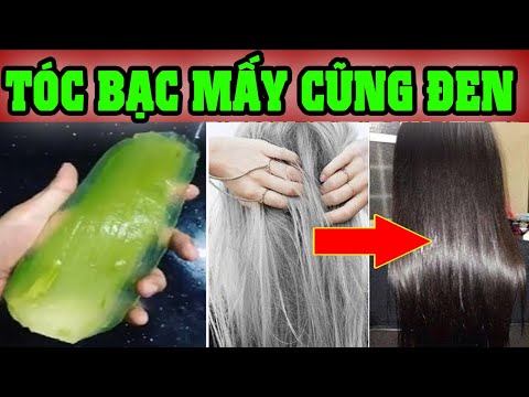 Tóc Bạc Cỡ Mấy Cũng Hóa Đen Ngay Lập Tức, Không Cần Nhuộm Chỉ Với Tuyệt Chiêu Đơn Giản Mà Hiệu Quả