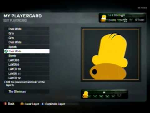 CoD: Black Ops Amazing Emblems [ Homer Simpson ]