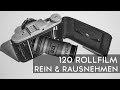 120 mittelformat  rollfilm wechseln tutorial analog fotografie