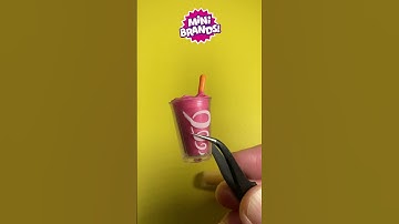 Jamba Juice Smoothies Foodie Mini Brands #minibrands #shorts