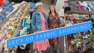 Come fabric shopping with me at the Creative Craft show! New fabrics and sewing pattern inspiration