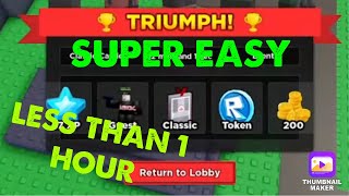 How to EASILY triumph all 5 missions in the tds classic event! (Roblox | Tower Defense Simulator)