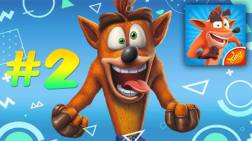 Crash Bandicoot Mobile by King! Gameplay - Walkthrough Part 02