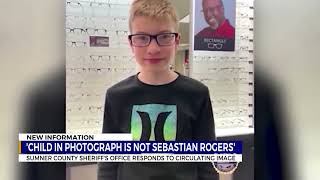 Photo circulating online is not Sebastian Rogers, officials say