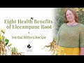 Benefits of Elecampane Root + Elecampane Herbal Bitters Recipe