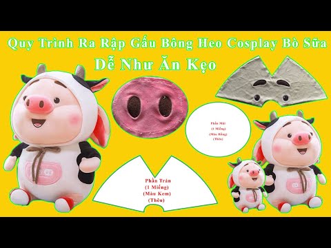 Video Hướng Dẫn Cách Làm Mẫu Gấu Bông H.E.O T.I.K.T.O.K... - youtube