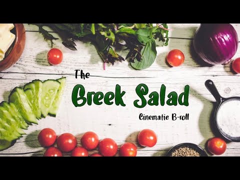 Greek Salad B-Roll