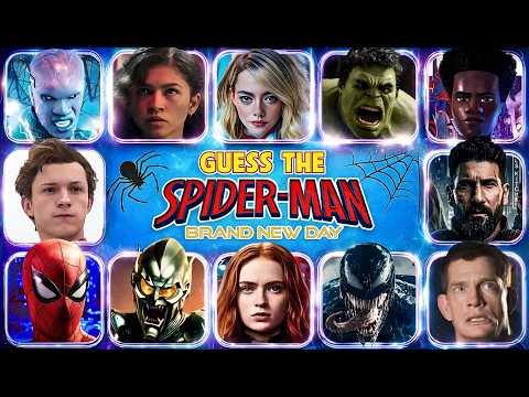 Find the ODD Spider Man 🕷🦸 Marvel Spider Man Brand New Day - Game Edition Quiz!