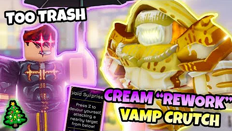 [YBA] Reworked Cream with Vamp is a REAL MISERY...