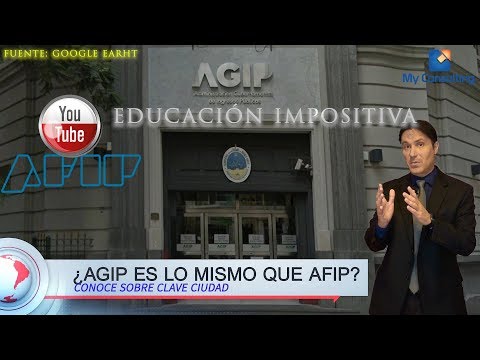 AGIP vs. AFIP ¿Es lo mismo? - SUS diferencias - ¿Cómo obtener la CLAVE CIUDAD de INGRESOS BRUTOS?