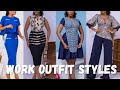 Inspiration for corporate outfit with mousseline and silk tissu