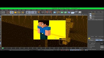 C4D Minecraft Tutorial #1: Basic setup, Rig, And Render Settings
