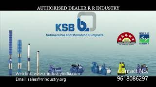 KSB pumps - Authorised dealer R R INDUSTRY