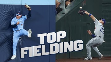 Top Fielding Plays 😱 (Crazy throws, diving catches AND MORE!)