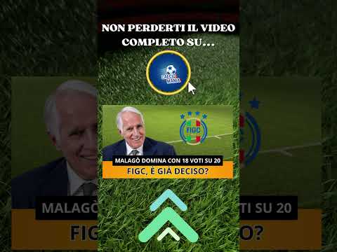 Video GIOVANNI MALAGÒ VERSO LA FIGC: SERIE A COMPATTA, SOLO DUE CLUB DICONO NO