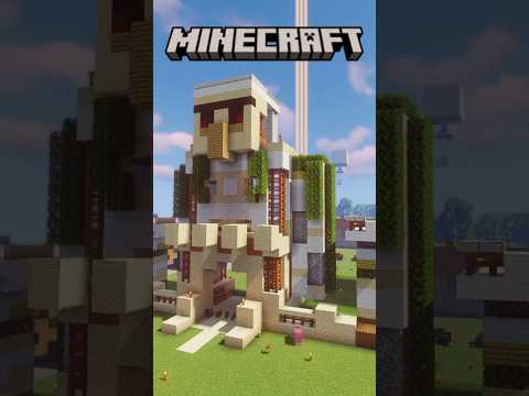 レゴマインクラフト　アイアンゴーレムの家 #lego #minecraft #マイクラ