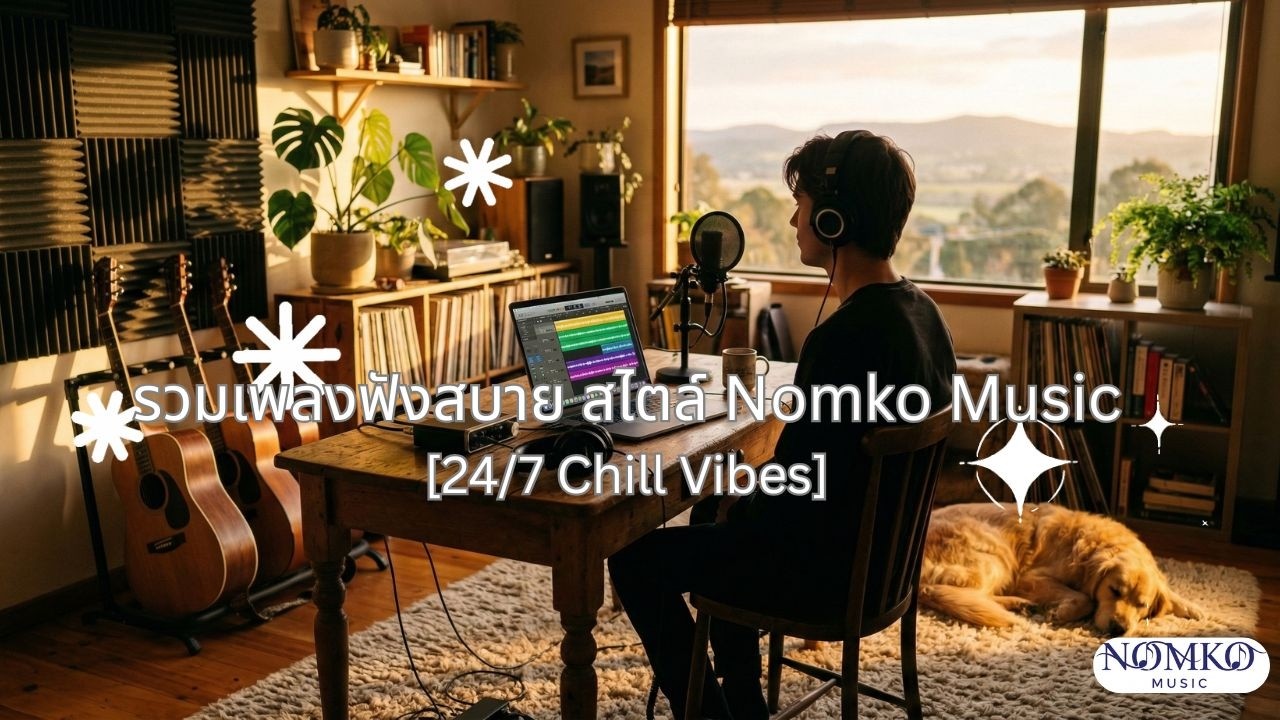 รวมเพลงฟังสบาย สไตล์ Nomko Music [24/7 Chill Vibes]  #เพลงรัก #เพลงลูกทุ่ง  #เพลงเพราะฟังสบาย