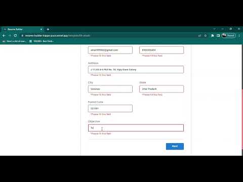 AlmaBetter resume builder(capstone project)