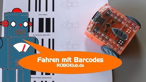 Edison Roboter - Fahren mit Barcodes