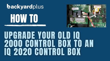 How To: Upgrade your old IQ 2000 Control Box to an IQ 2020 Control Box
