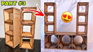 COMO FAZER MINI PAREDÃO DE PAPELÃO PART 3 | Fazendo a caixa de médio grave