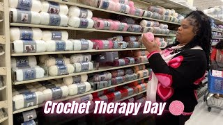 A Day In My Life On Section 8 | Craft Store Run + Crochet Therapy
