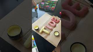 DIY CLAY LETTERS