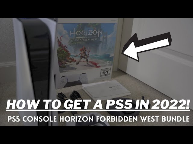 CONSOLE PS5 SLIM 1000 GO (1TO) + HORIZON FOR BIDDEN WEST PS5