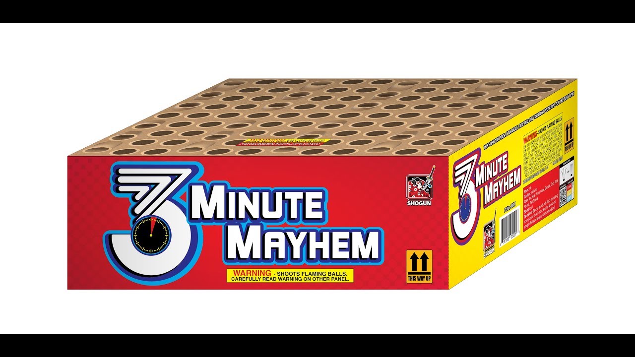 3 Minute Mayhem 100 shot (Shogun) LBM-224