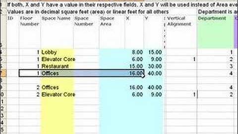 Onuma Planning System - Importing from Excel