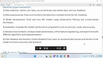 Peer Graded Assigment on Coursera - Managing ML Projects Course