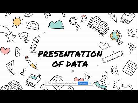 Video: How Can The Data Be Presented