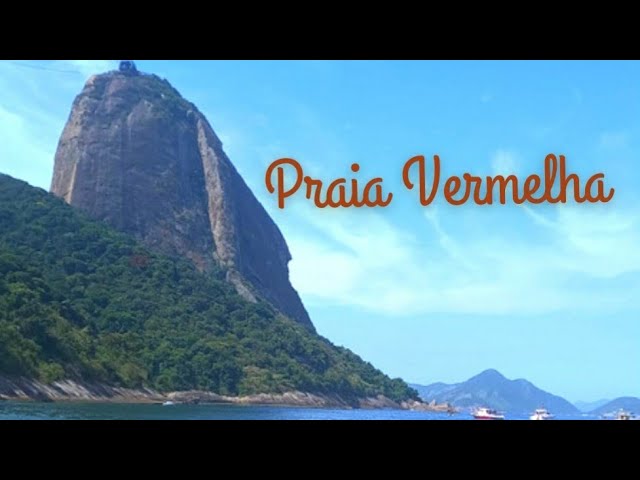 Praia Vermelha no Rio de Janeiro - Uma praia que é um cartão