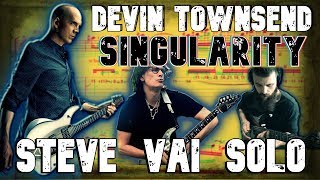 Devin Townsend - Singularity Steve Vai Solo (Playthrough &amp; Analysis)