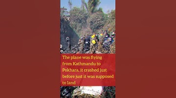 Nepal plane crash 2023 today | News And Facts | #shorts #youtubeshorts