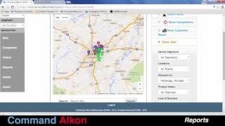 Reports Tabs in MOBILEsales by Command Alkon