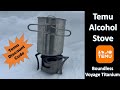 Temu Deal: Boundless Voyage Titanium Alcohol Stove