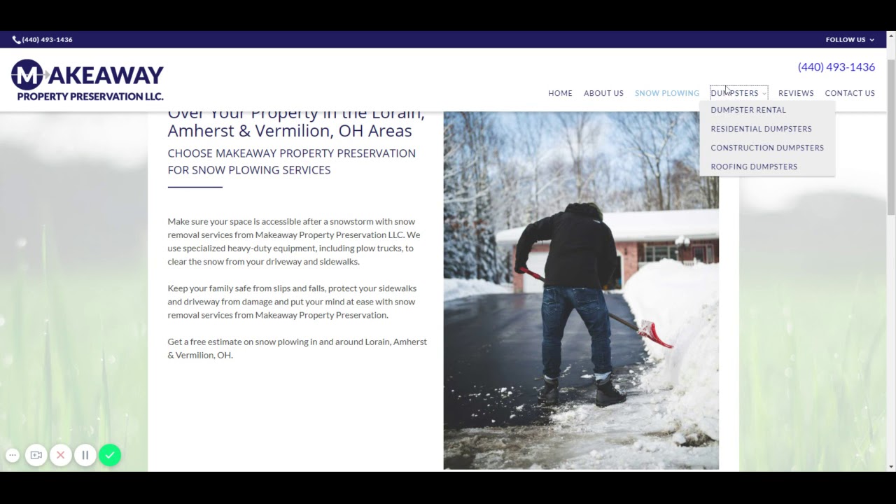 Commercial & Residential Dumpster Rental Lorain, Amherst & Vermilion