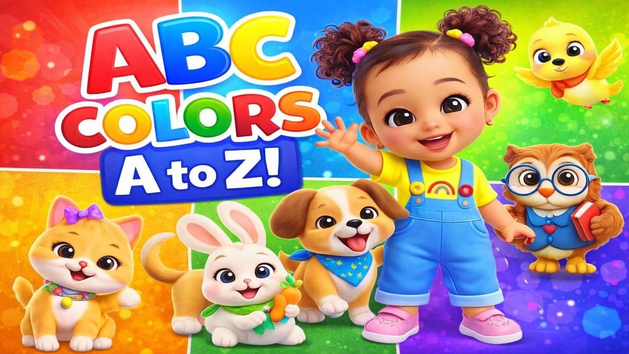 Abc Color Youtube ABC Colors Song | Learn Letters A to Z & Colors | Toddler Learning with ...