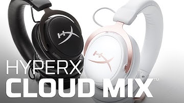 Headset Bluetooth e com fio – HyperX Cloud MIX