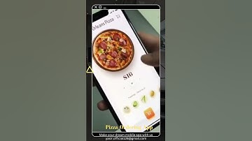 Pizza ordering App Idea for mobile application.#mobileapp  #reactnative #latestmobileapp #shorts