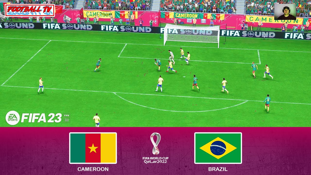 FIFA 23 - Cameroon vs Brazil - FIFA World Cup Qatar 2022 - Group Stage - PC Gameplay