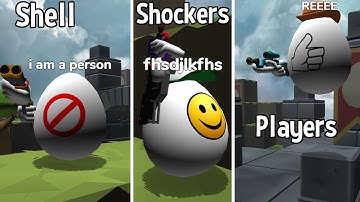 Types of Shell Shockers Players! :P